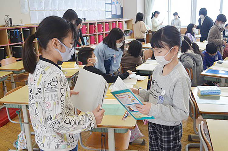 城西小学校　授業の様子