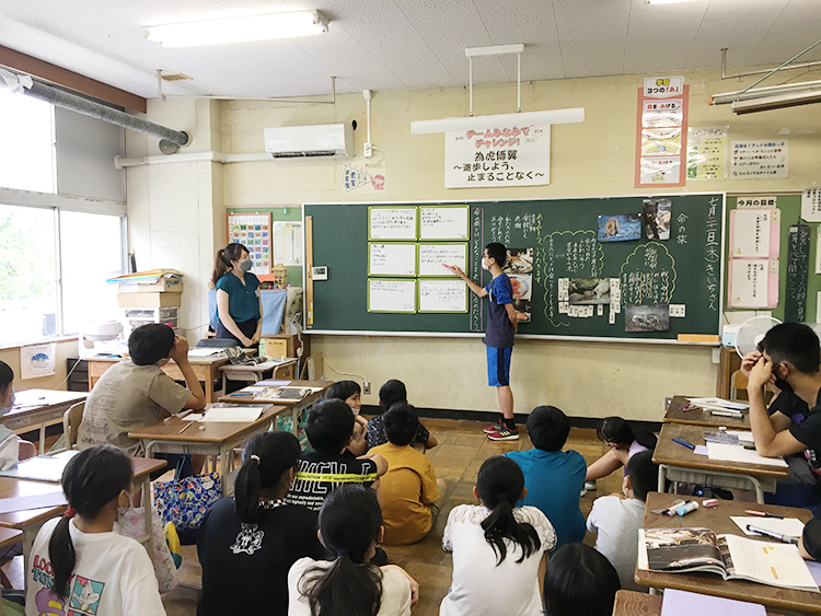 南小学校　授業の様子