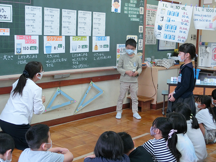 長木小学校　授業の様子