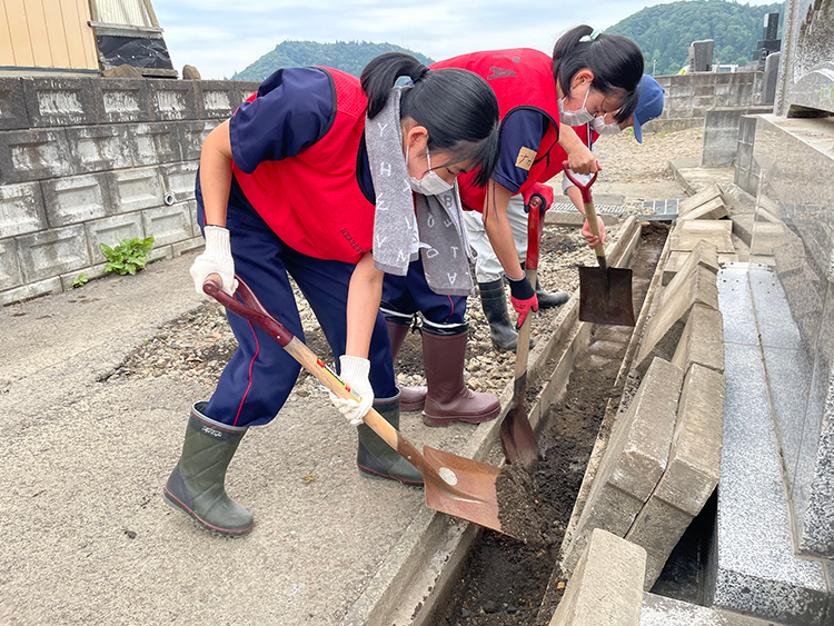 北陽中学校　リアル防災活動