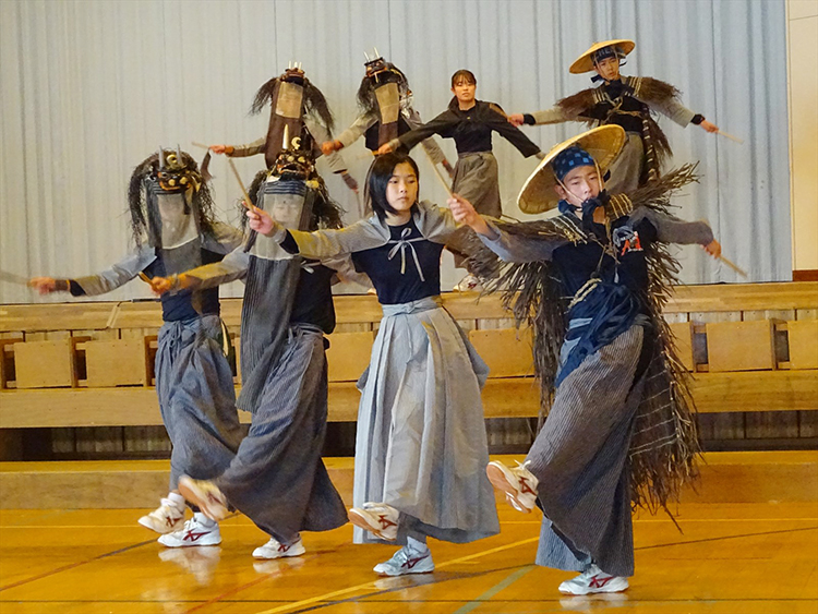 下川沿中学校　百花繚乱作戦